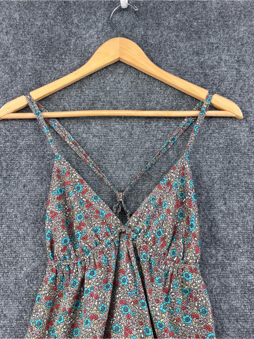 Billabong Boho Indie Feminine Floral Hi Low Maxi Dress Women’s M Resortwear - Picture 2 of 14